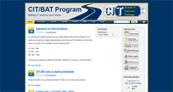 Desktop Screenshot of cit.wvup.edu